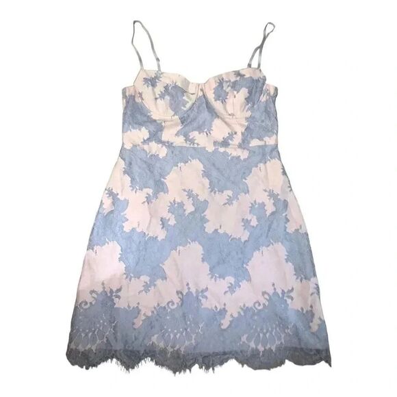 Storia Lace Spaghetti Strap Dress Pink Purple - Picture 2 of 5